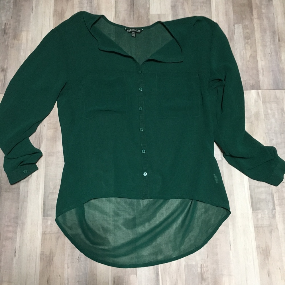 S&D Colore Green Blouse